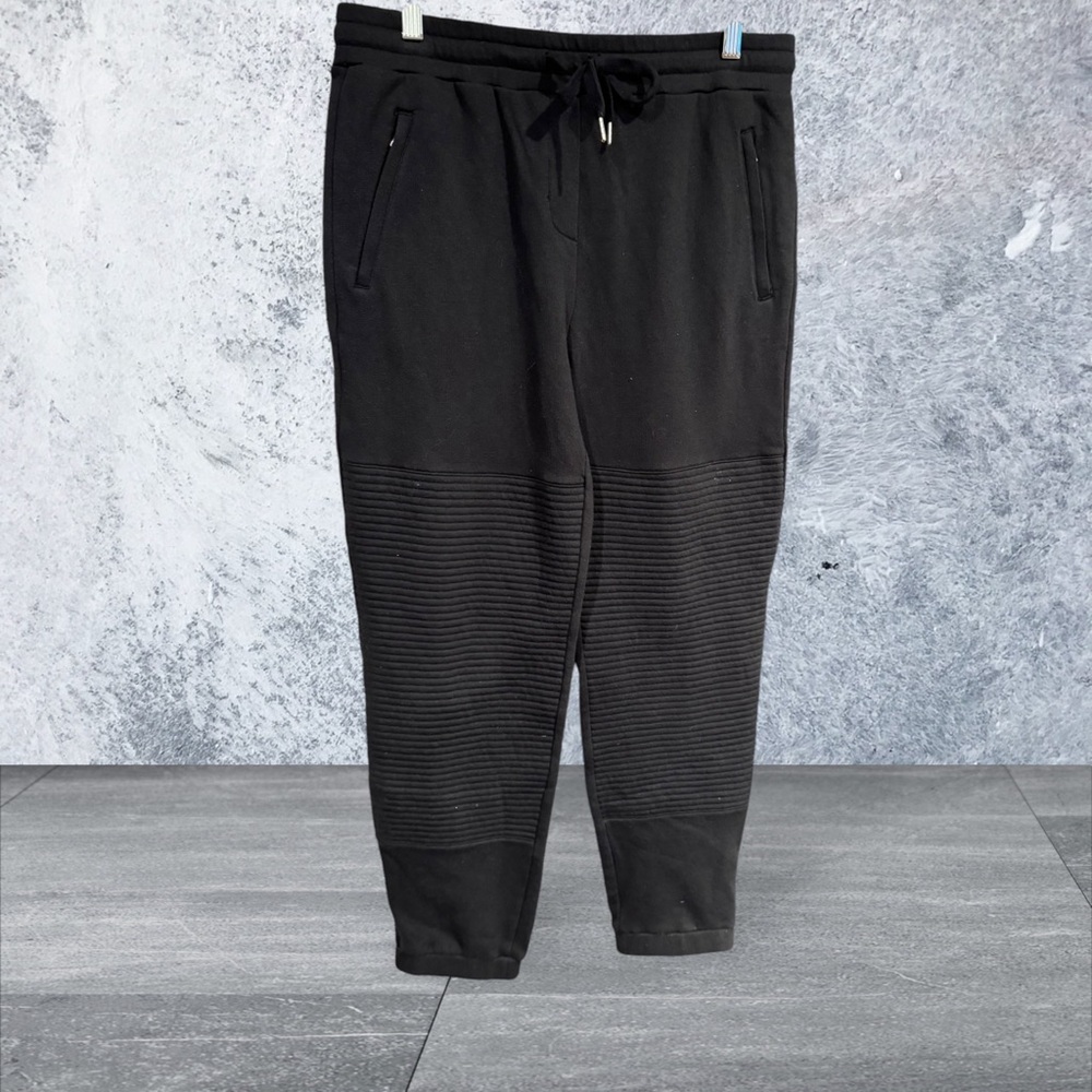 Avec Les Filles Men's Black Jogger Pants